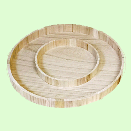 <b>wood tray.</b>